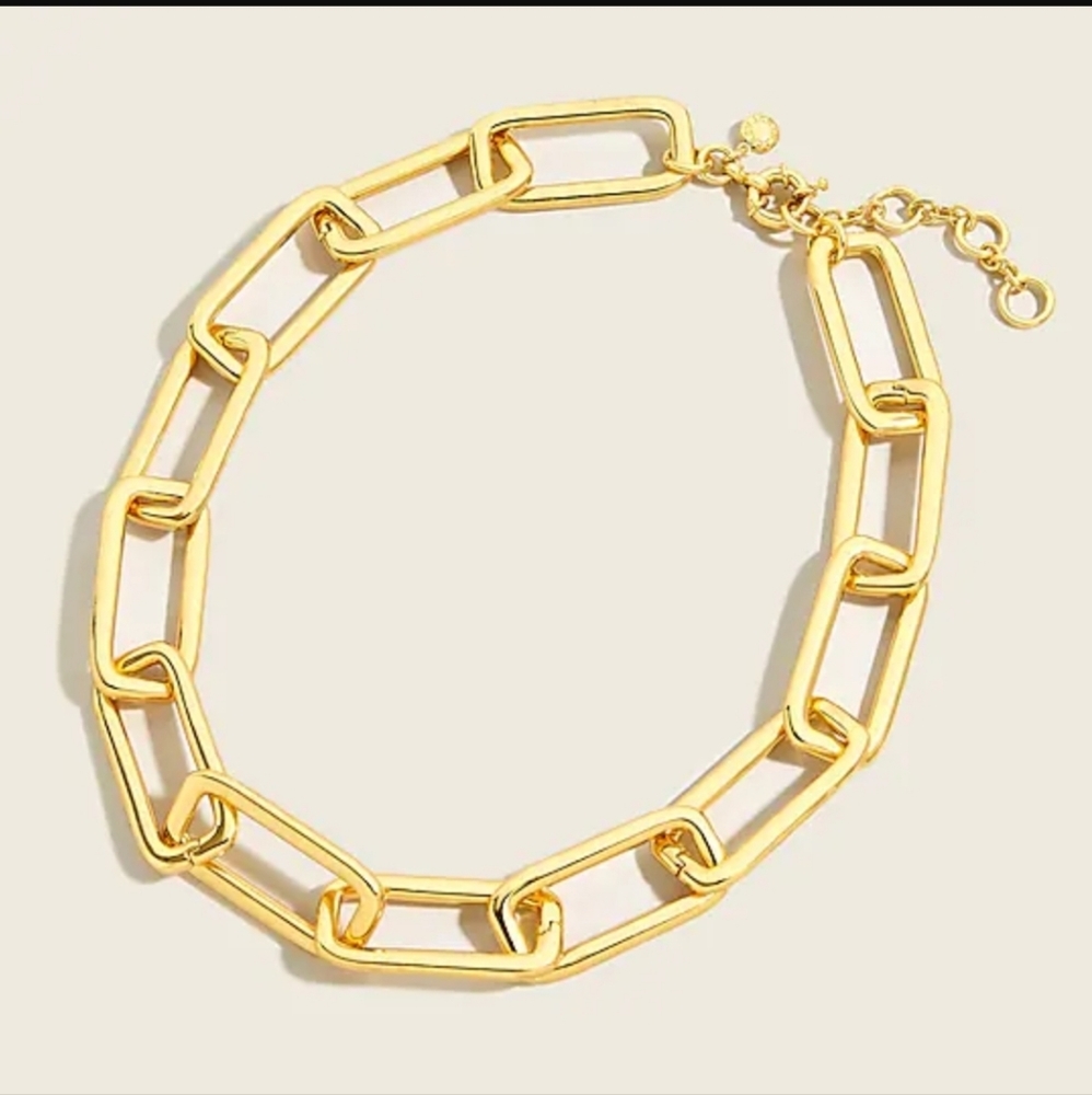 J. Crew Long Link Necklace